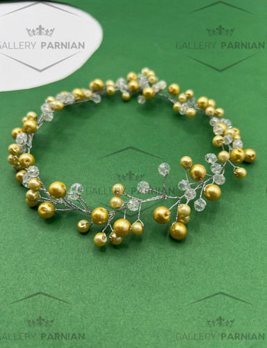 ریسه مو رنگی عروس طلایی