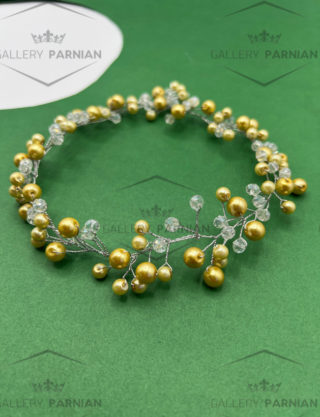 ریسه مو رنگی عروس طلایی