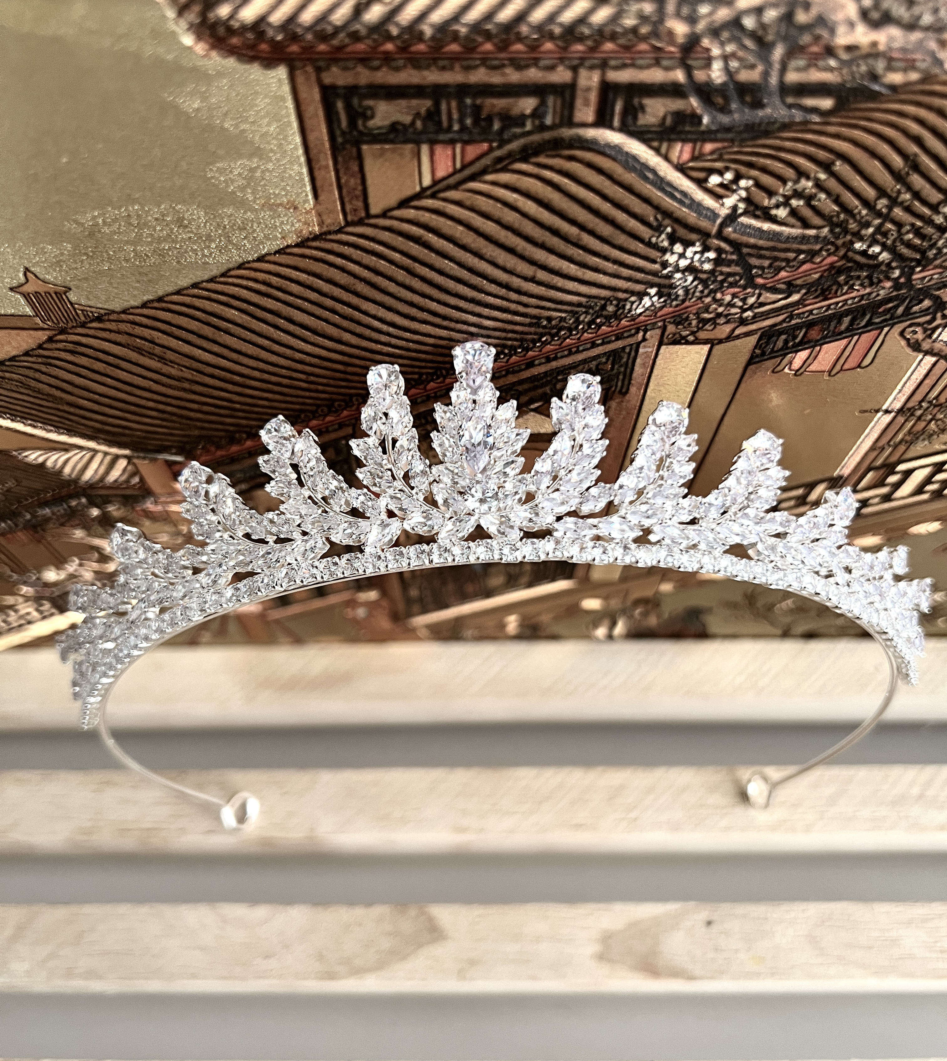 تاج عروس کد T5038
